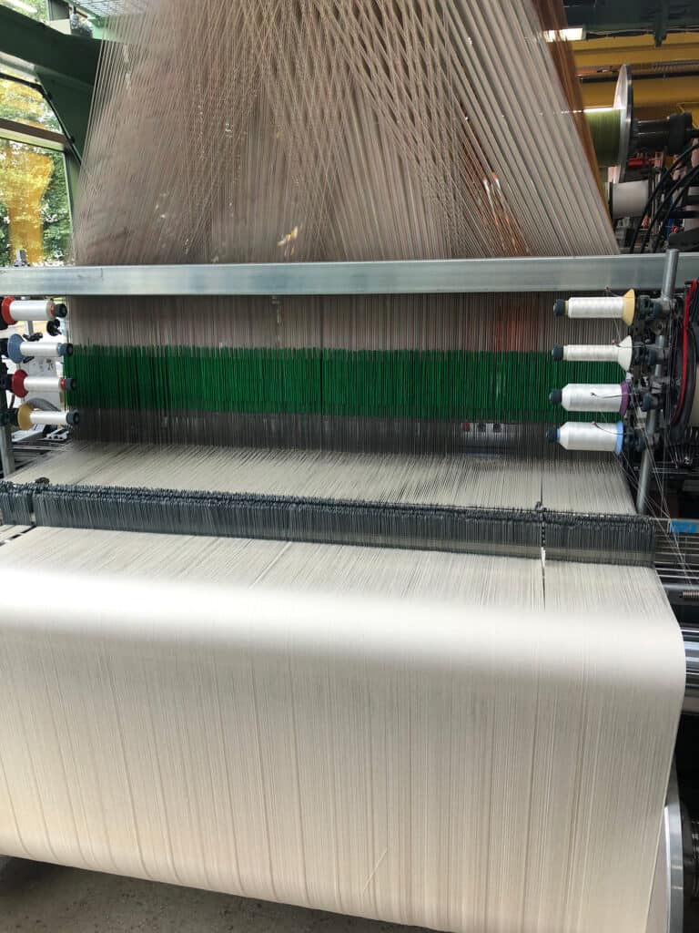 jacquard loom for woven textiles by kelly konings